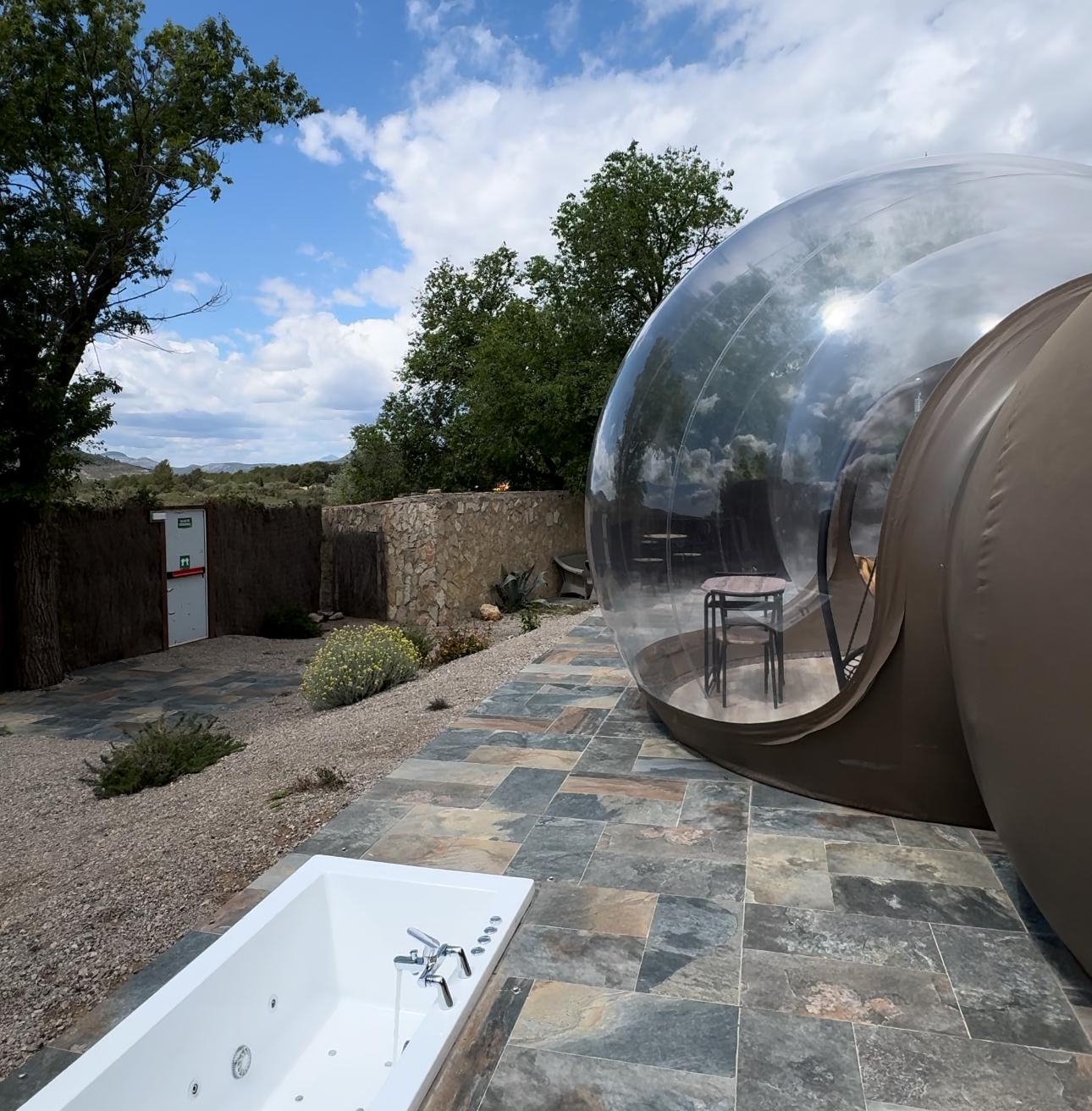 Zielo de Levante - burbuja con hidromasaje privado Descubriendo Viajes (1)