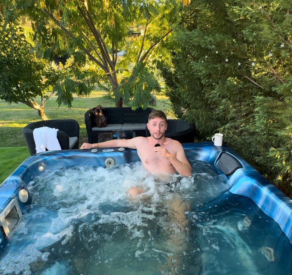 El Jardin de las delicias - Cabaña romantica cerca de Madrid - Descubriendo Viajes (3) jacuzzi privado