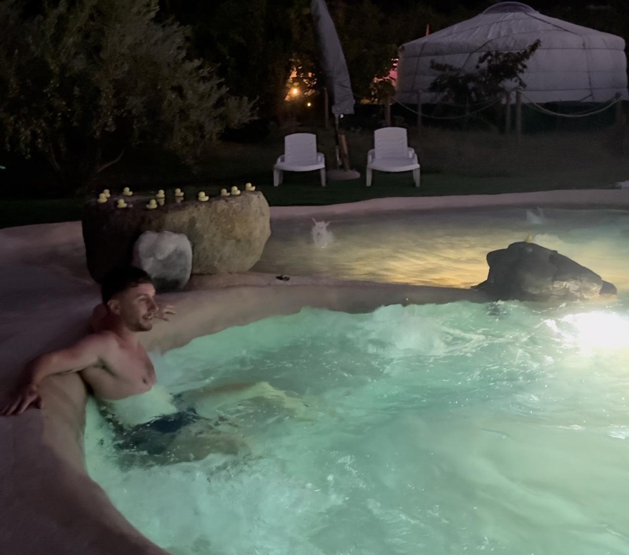 Glamping el Jardín de las Delizias en Avila - Descubriendo Viajes (1) piscina
