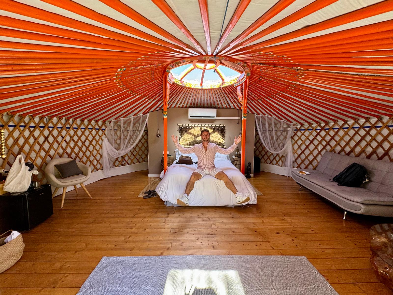 Glamping el Jardín de las Delizias en Avila - Descubriendo Viajes (2) yurta