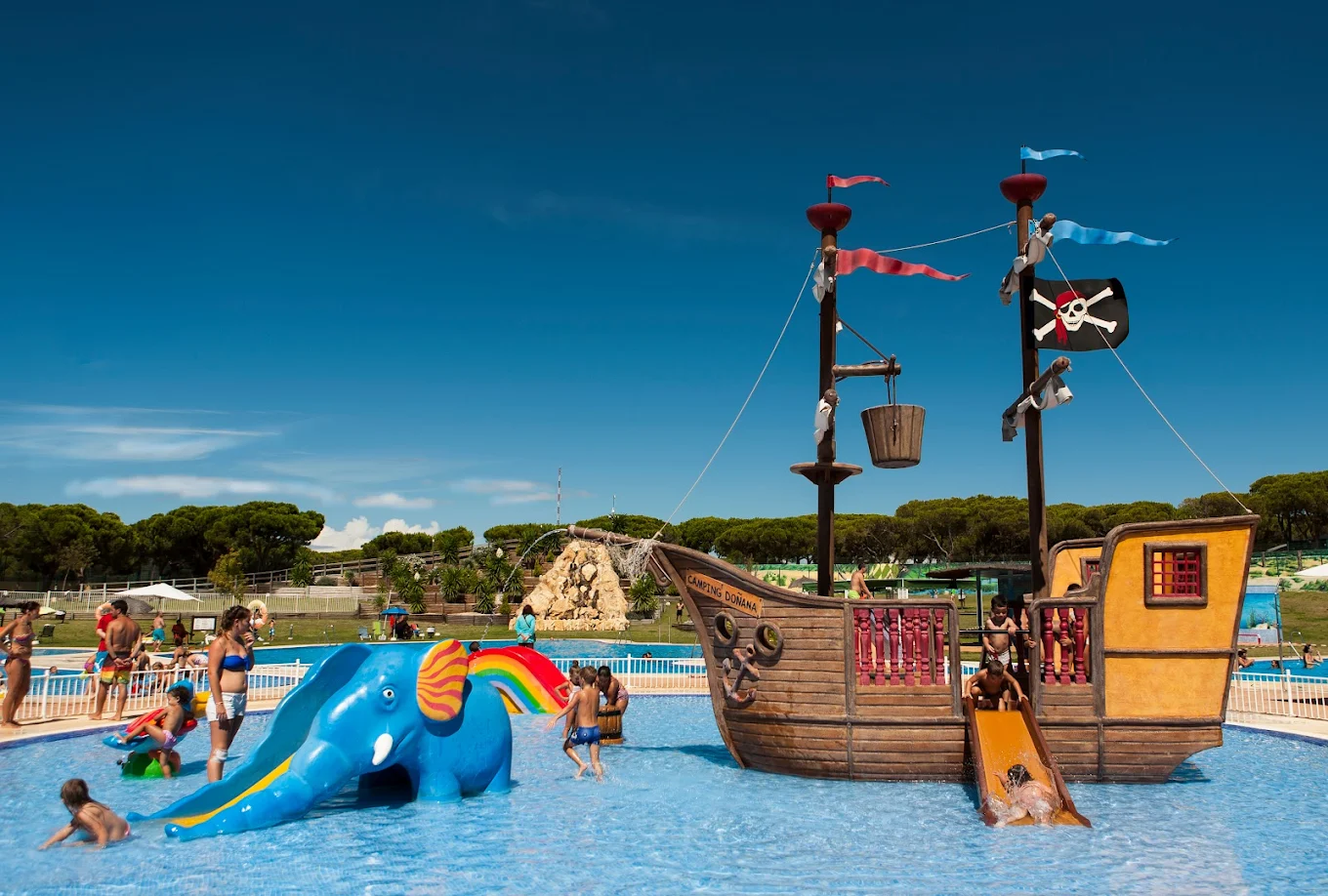 camping con toboganes en Doañana Andalucia - Descubriendo Viajes