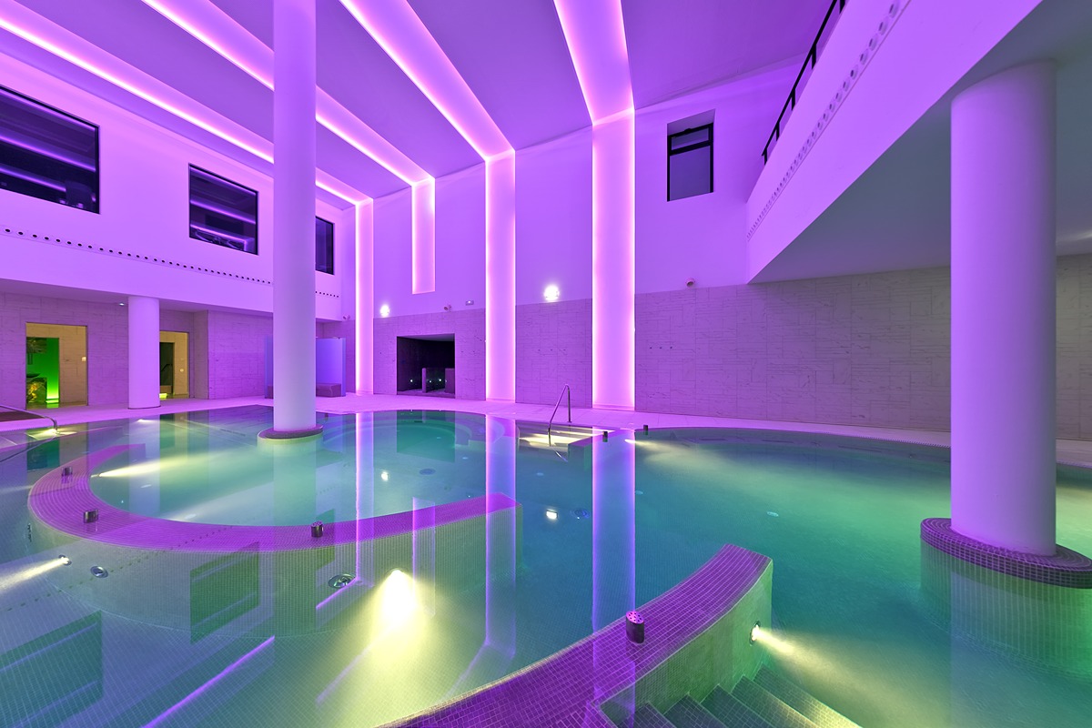 Piscina del spa del Hotel Spa Zen Balagares