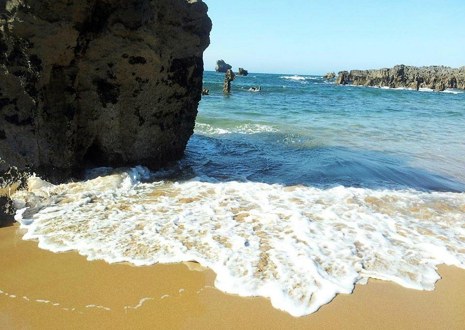 Playa junto al Camping Playa de Joyel