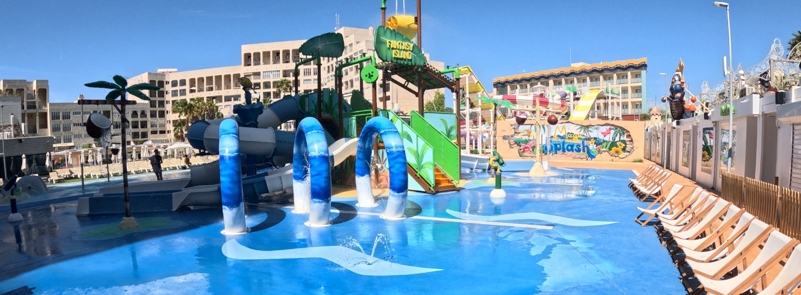 Instalaciones del Hotel Magic Games, en el complejo Magic World