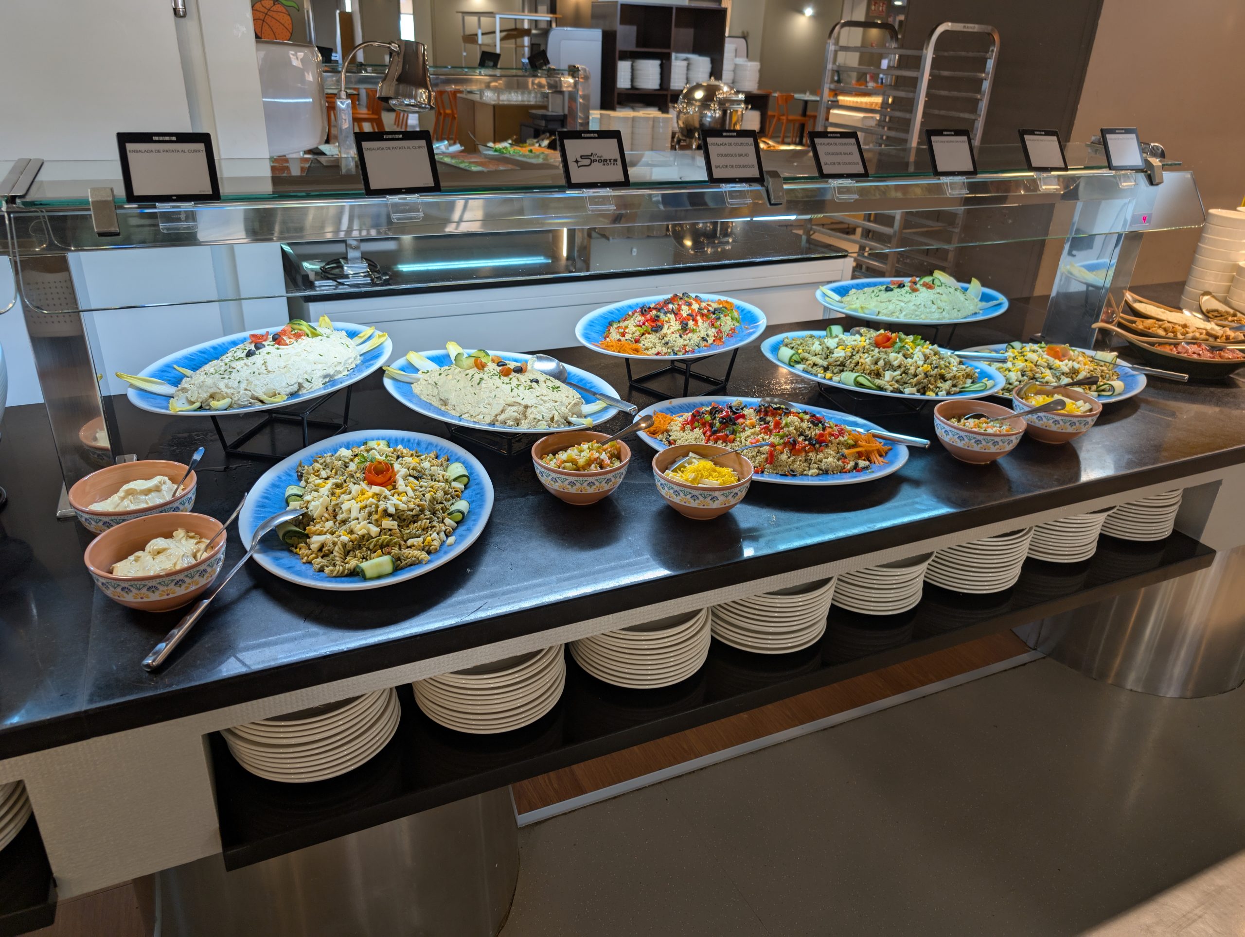 Otro plato del buffet del Hotel Magic Games