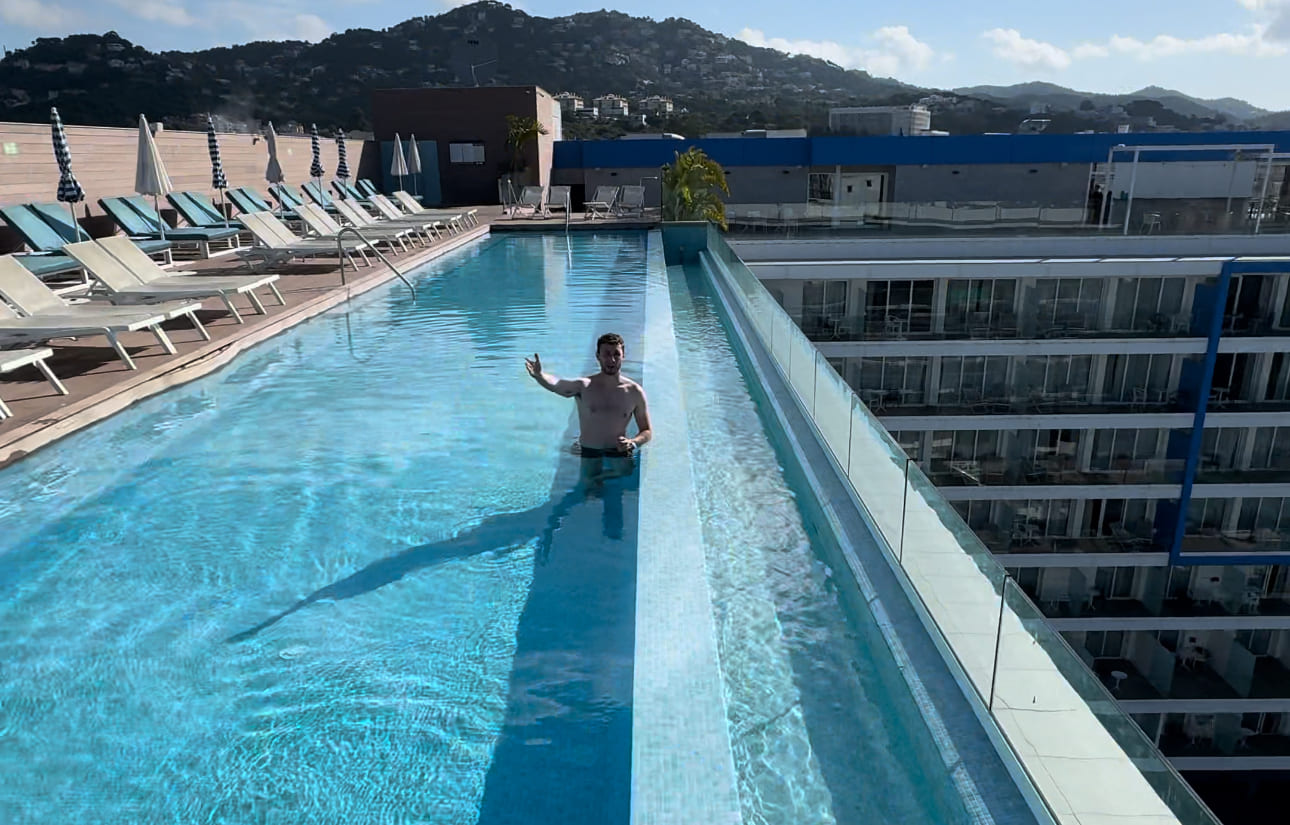piscina l'azure - descubriendo viajes