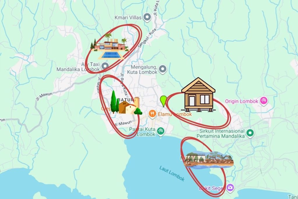where to stay in Lombok - Kuta - Descubriendo Viajes