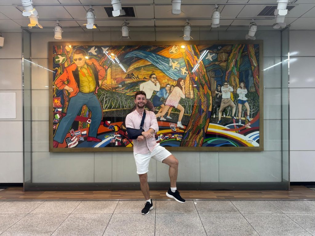 Estación de metro Gangnam en Seoul