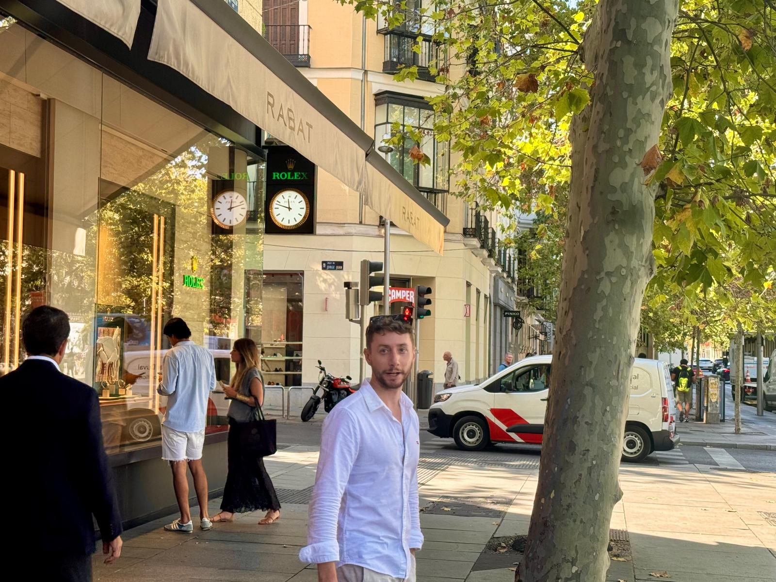 Barrio de Salamanca - Tienda de Rolex - Descubriendo Viajes