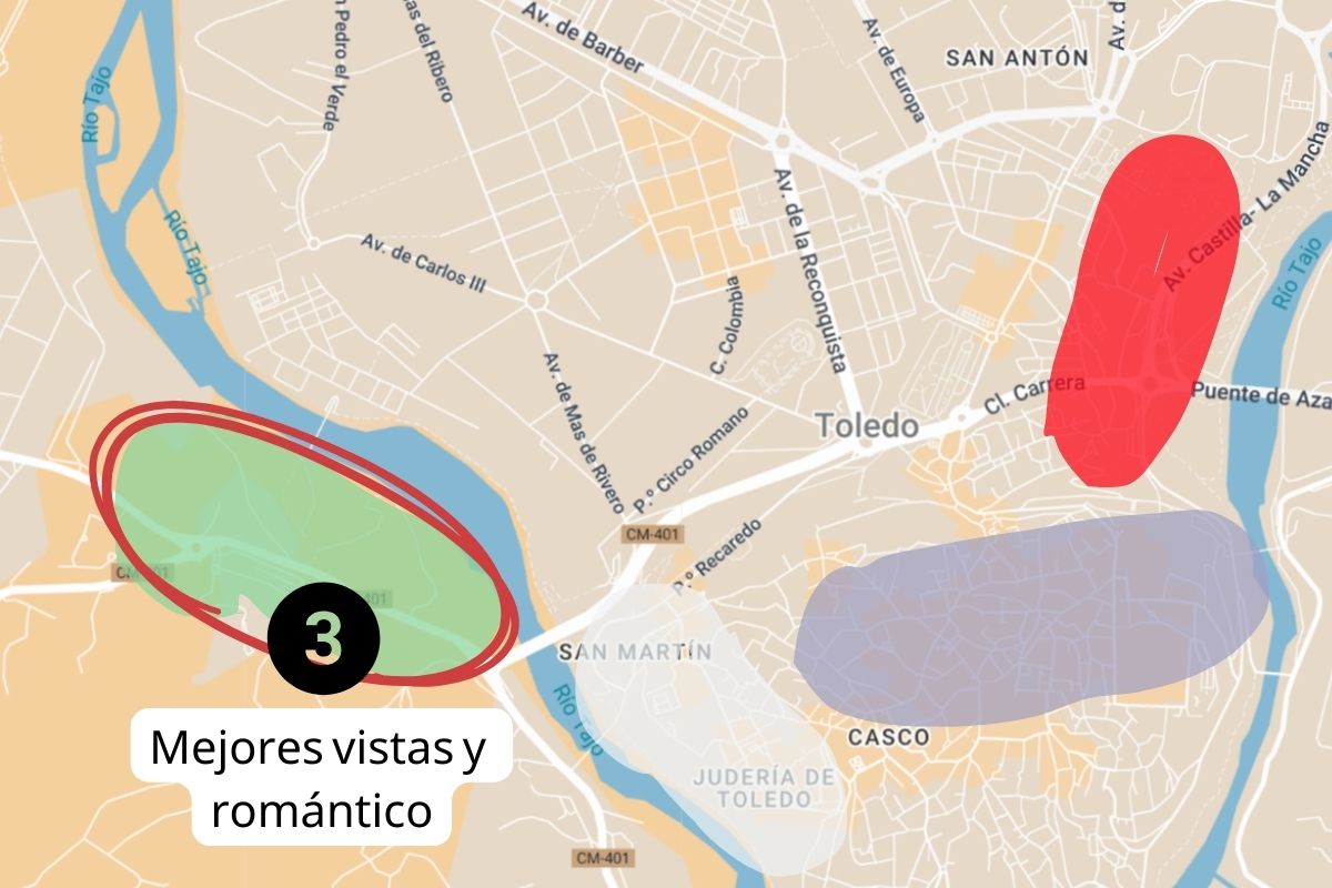 el cigarral zona de toledo mapa descubriendo viajes