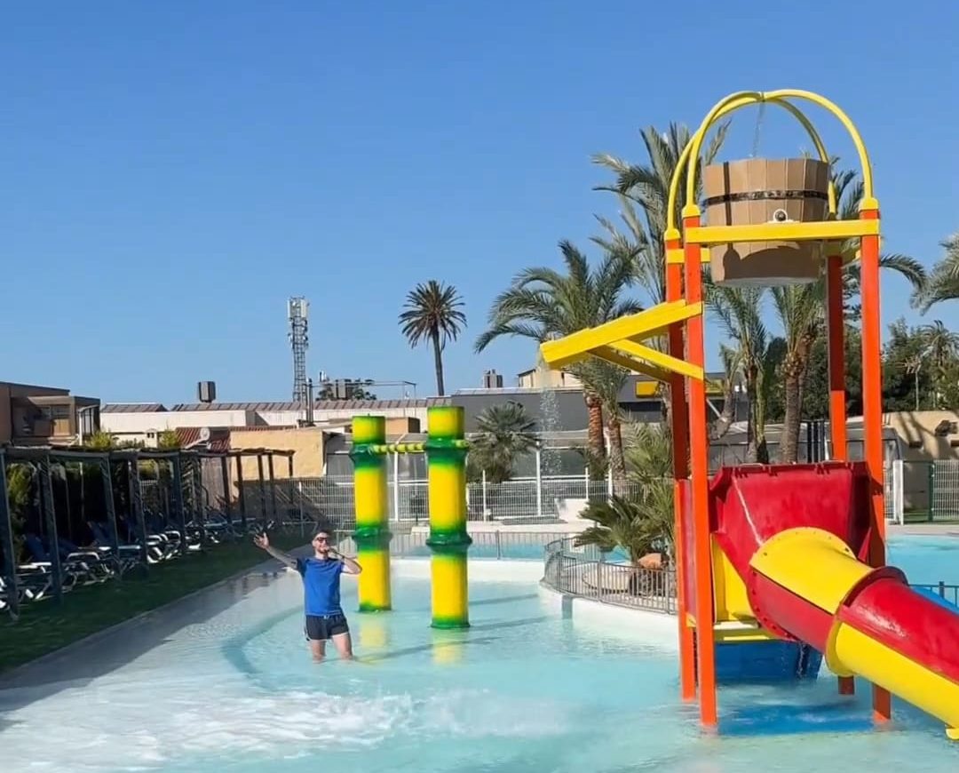 toboganes camping benisol - descubriendo viajes