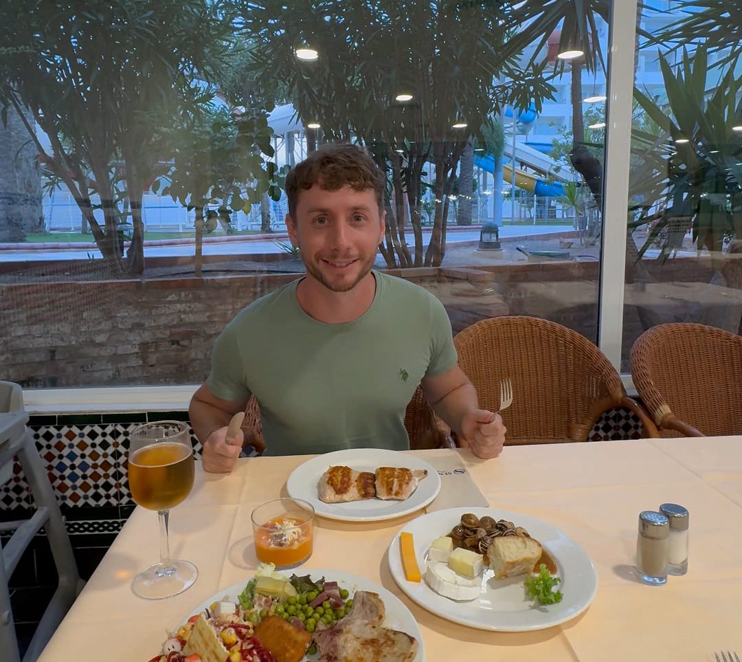 comida playa sol - descubriendo viajes