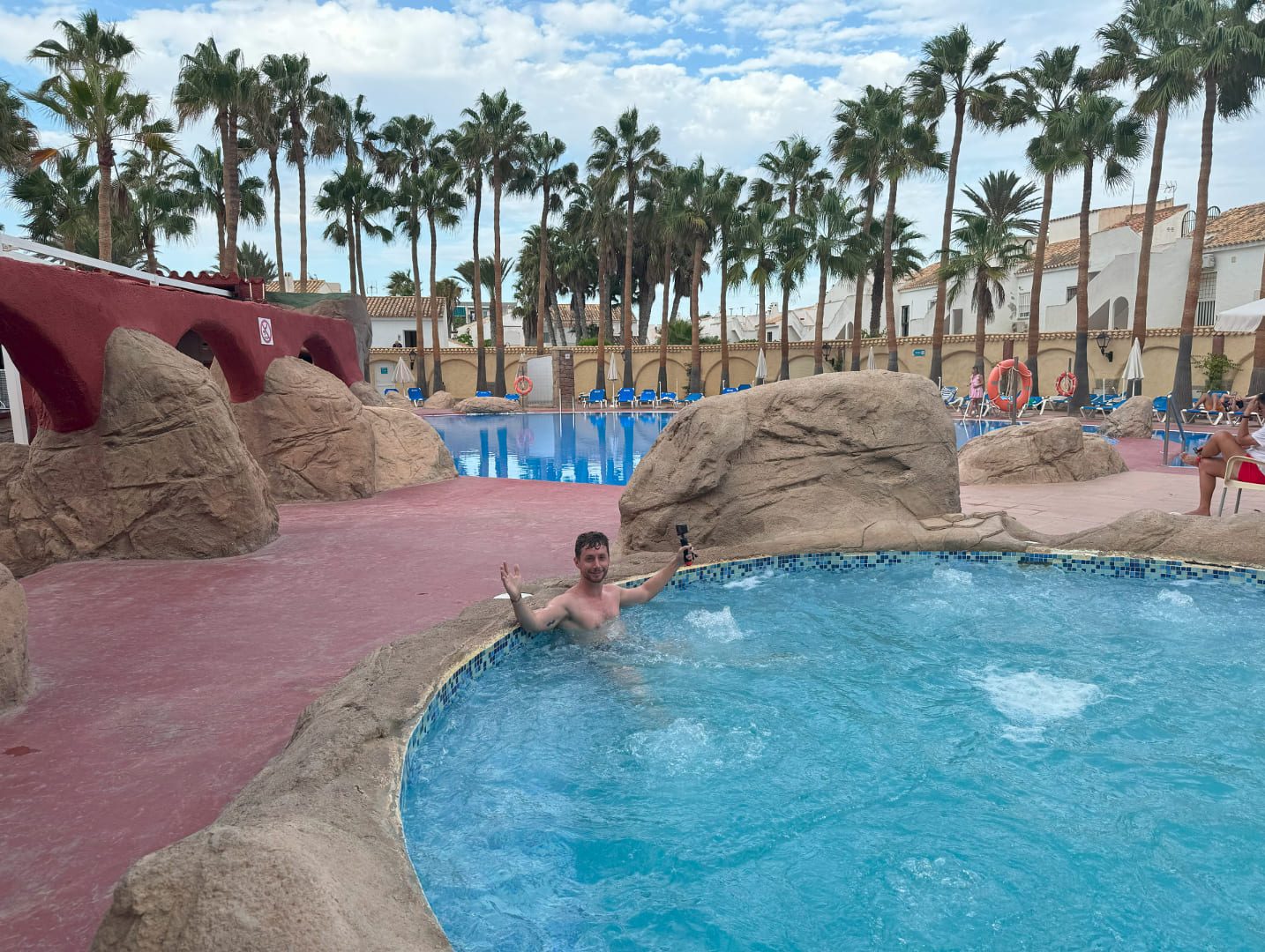 piscina hotel playasol - descubriendo viajes