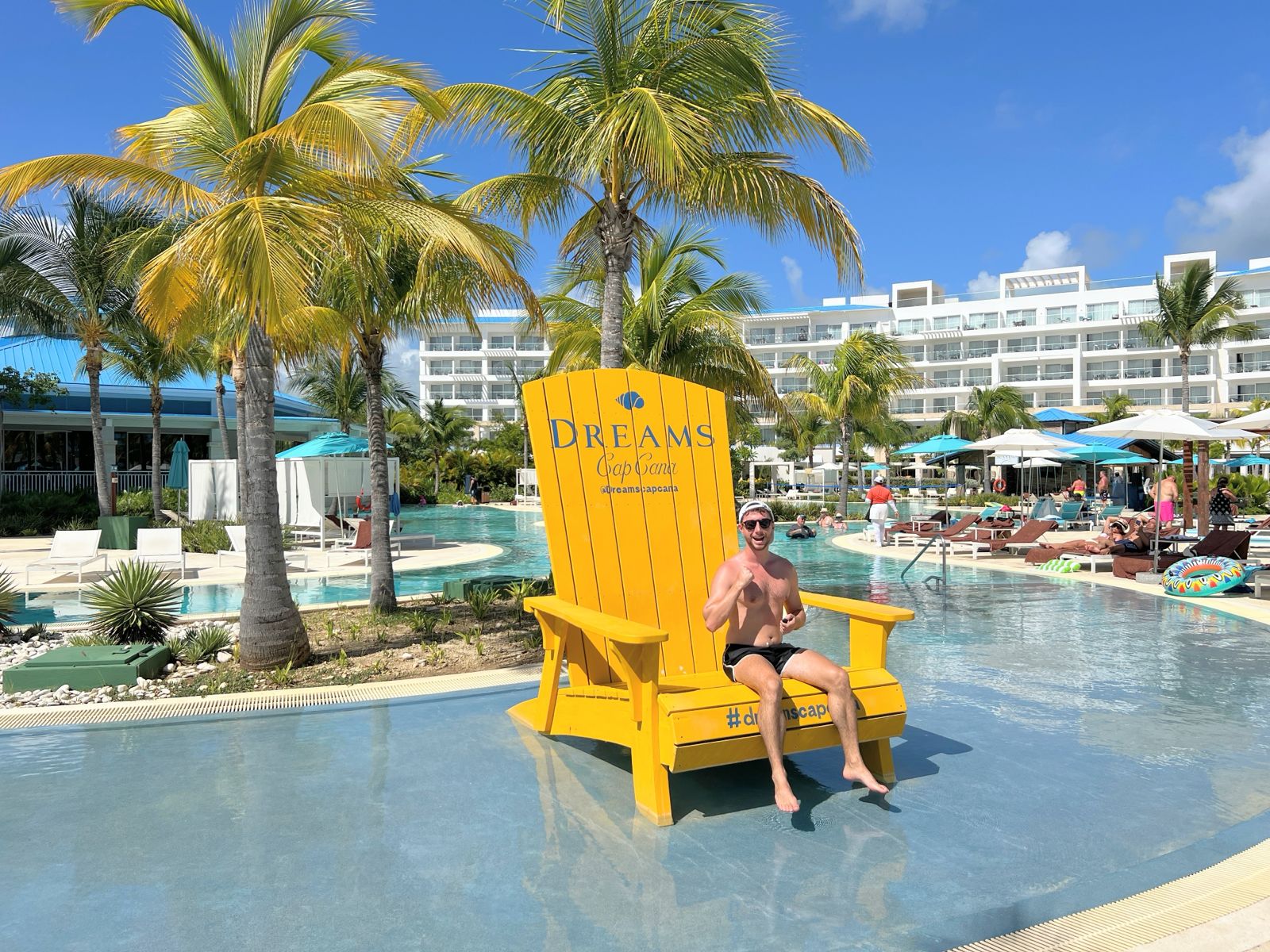 Main pool at Dreams Cap Cana