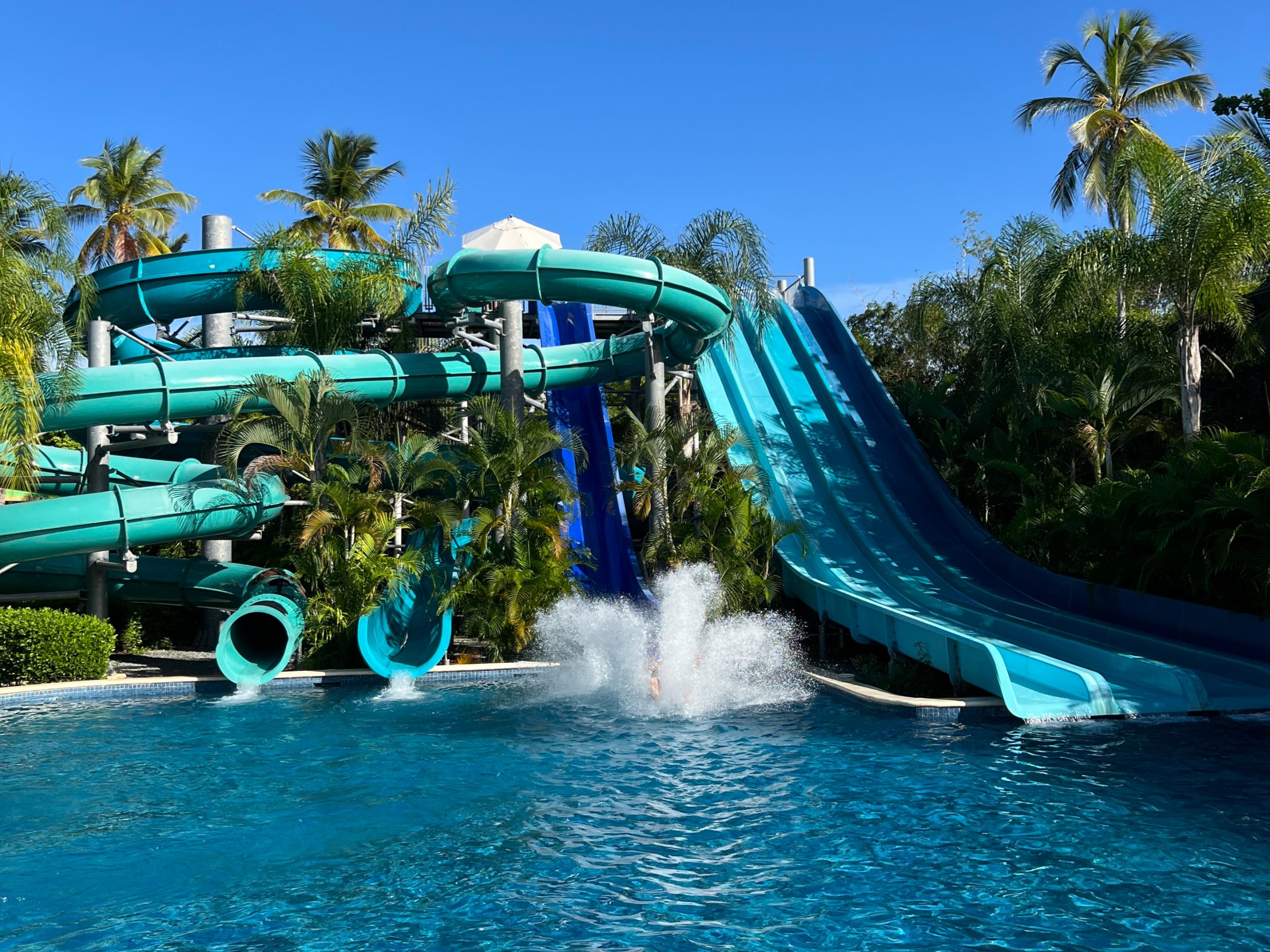 Parque acuático del hotel Dreams Royal Beach en Punta Cana