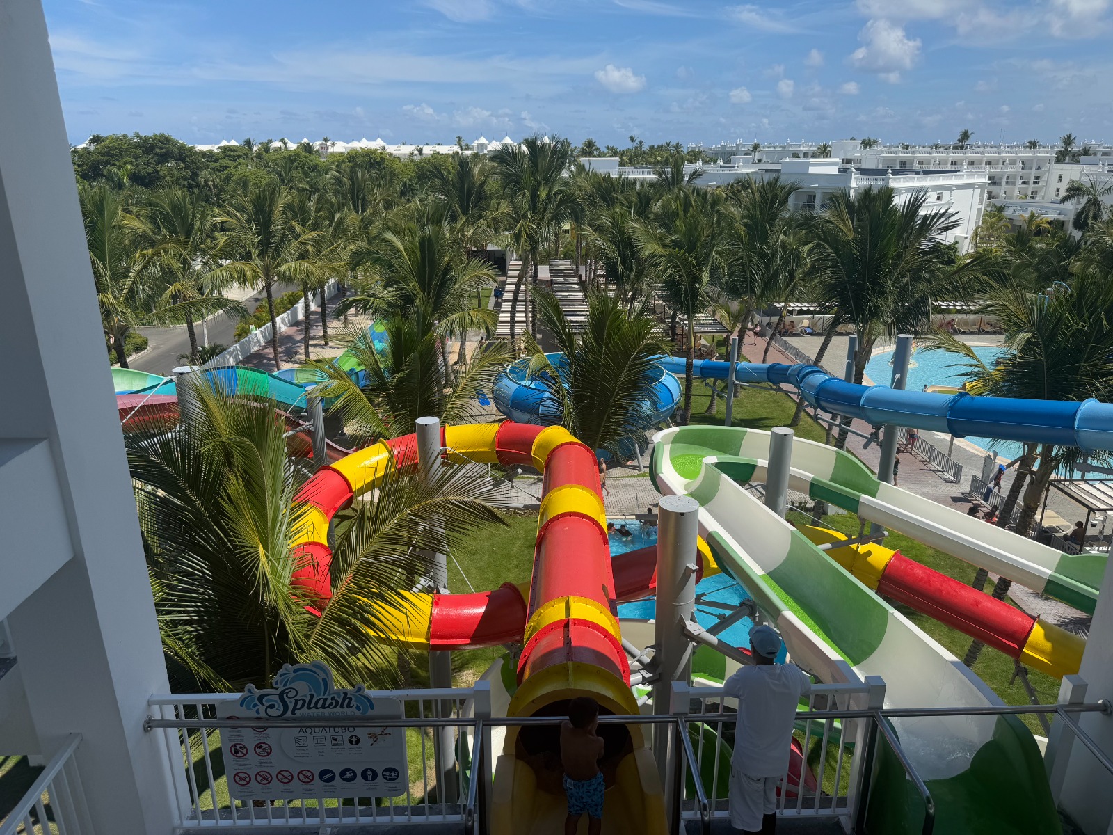 Zona de piscina del Riu Palace Bávaro