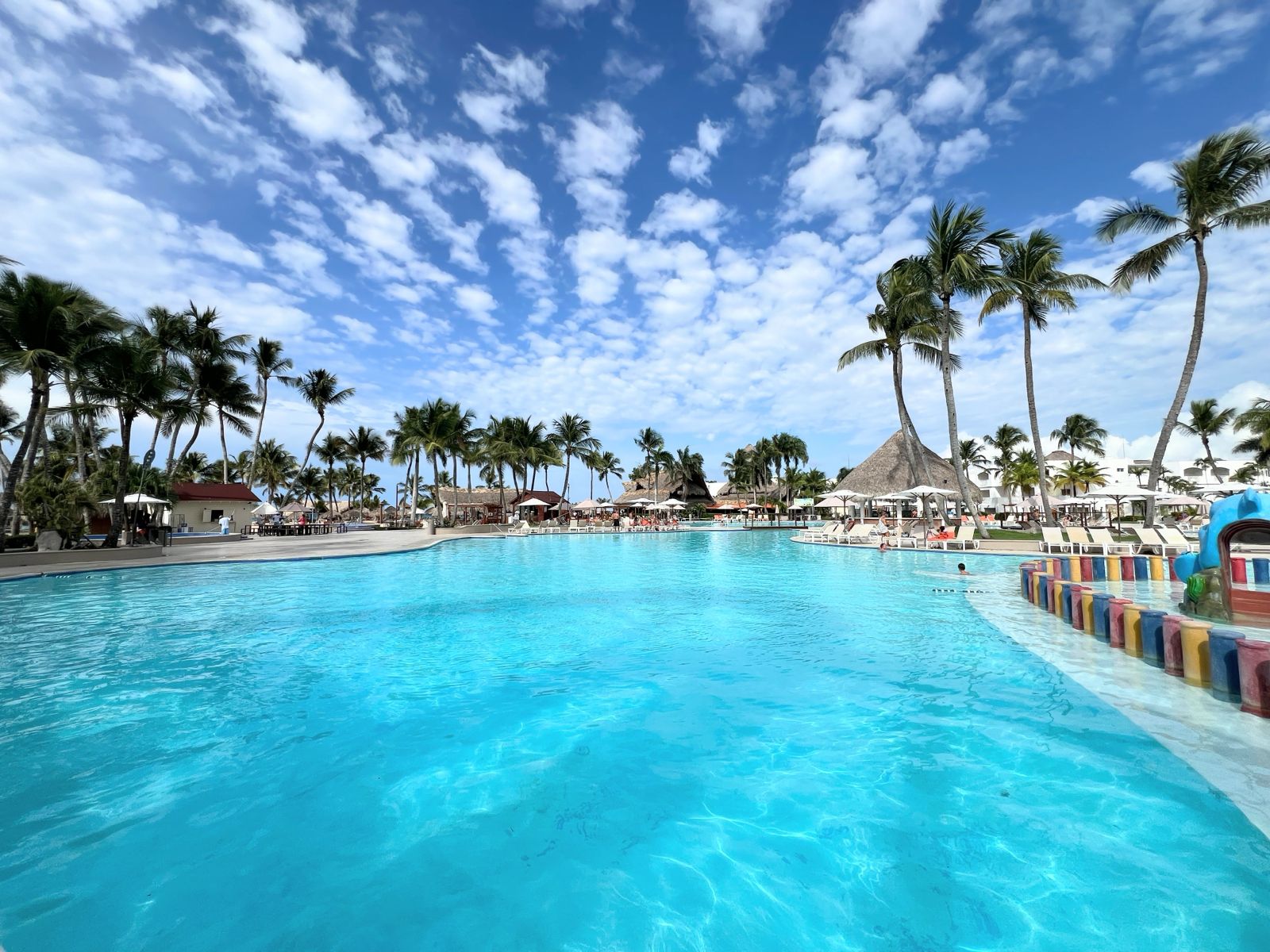 Pool and water park at Sunscape Dominicus