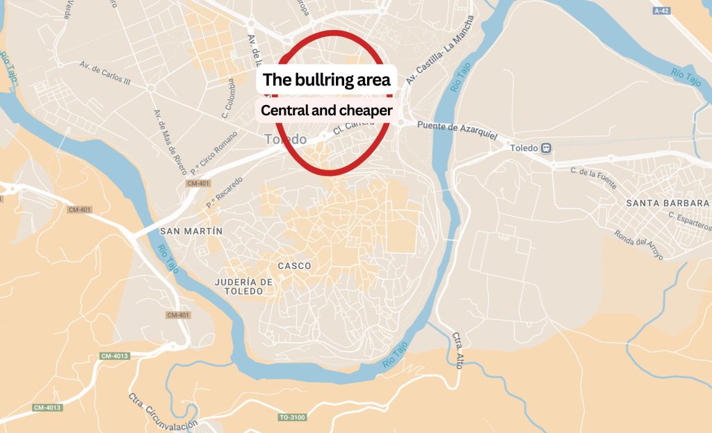 The bullring area - Where to stay in Toledo - Discovering Stays - Descubriendo Viajes (1)