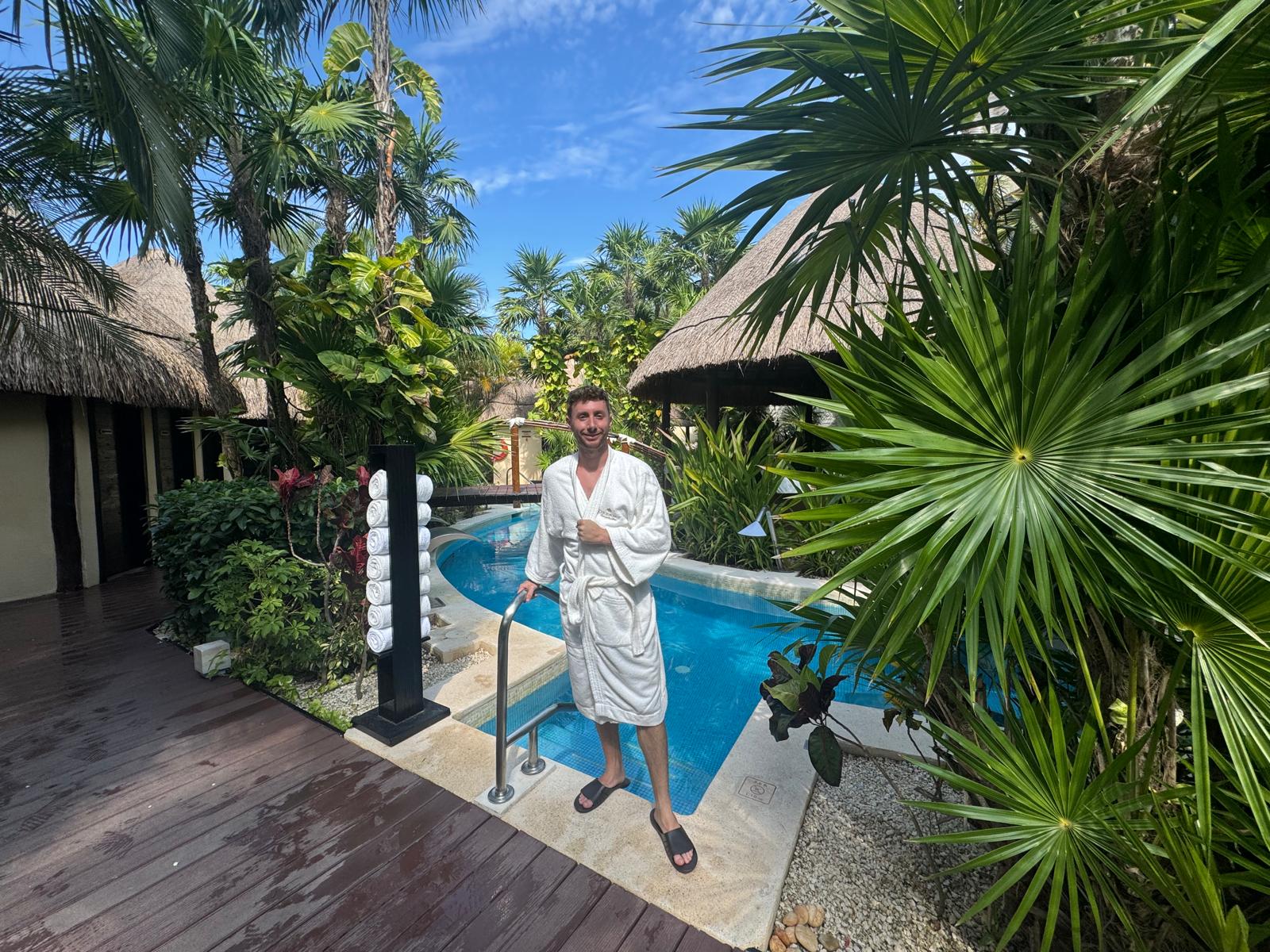 dreams riviera resort spa - zona de spa privada - decubriendo viajes