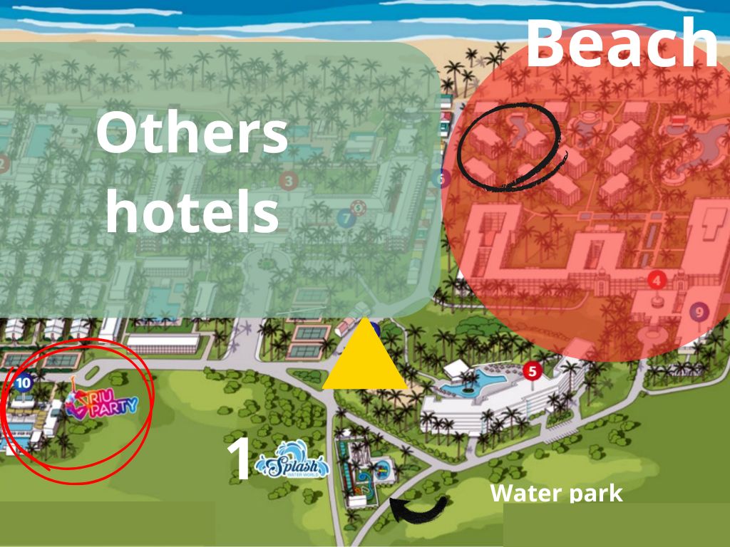 Map-RIU Palace Bavaro-Discovering Stays