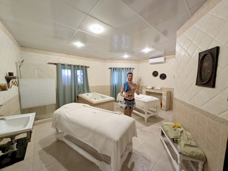 Zona de masaje del spa del Occidental Punta Cana