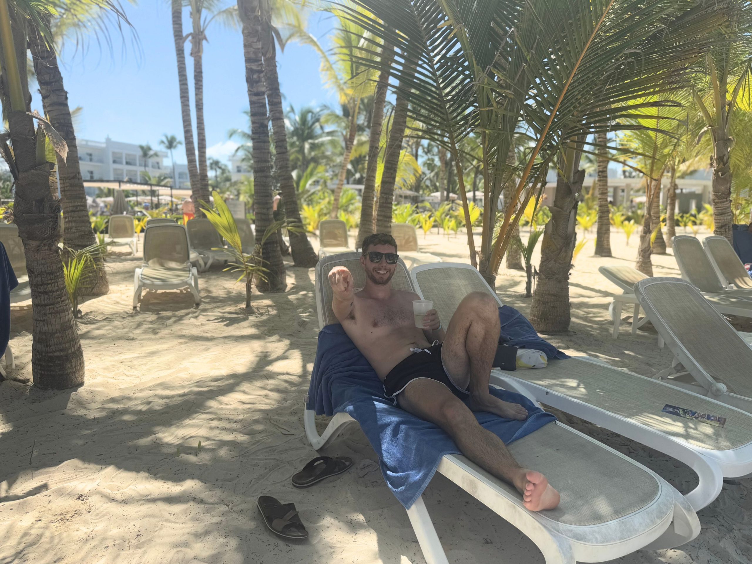 Playa del RIU Palace Bávaro en Arena Gorda