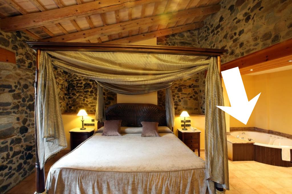 suite con hidromasaje en cataluña - descubriendo viajes - mas la cassana