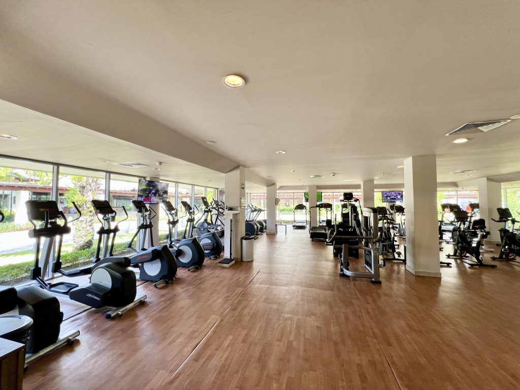 More gym machines