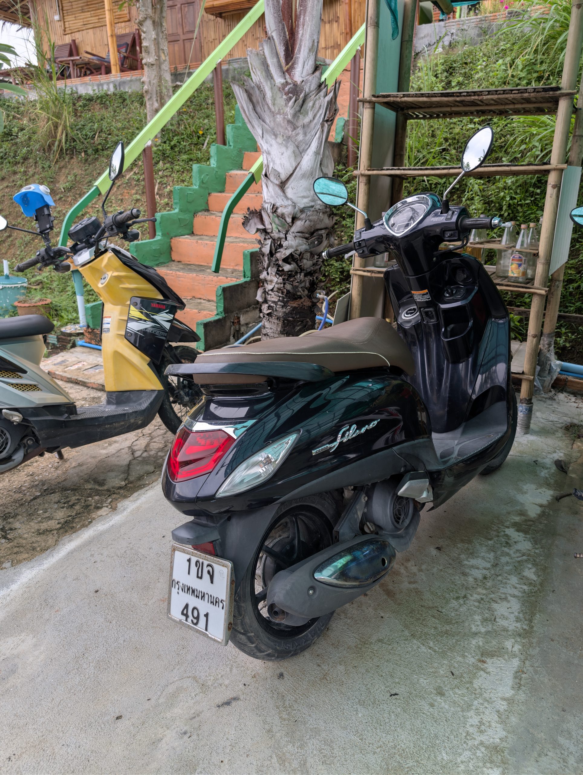 Moto en Koh Lanta