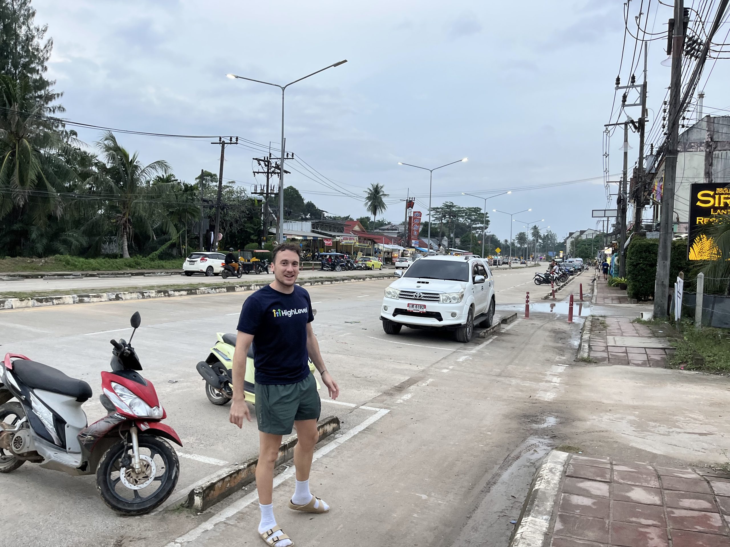 Carretera en Koh Lanta