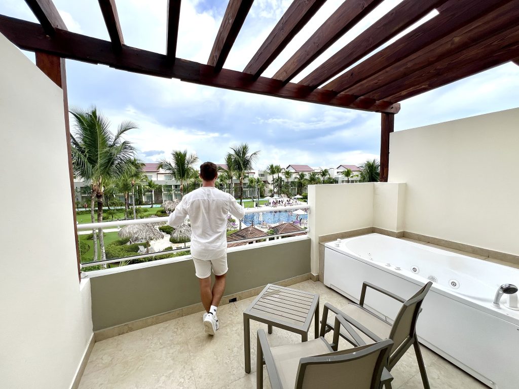 Jacuzzi on terraces