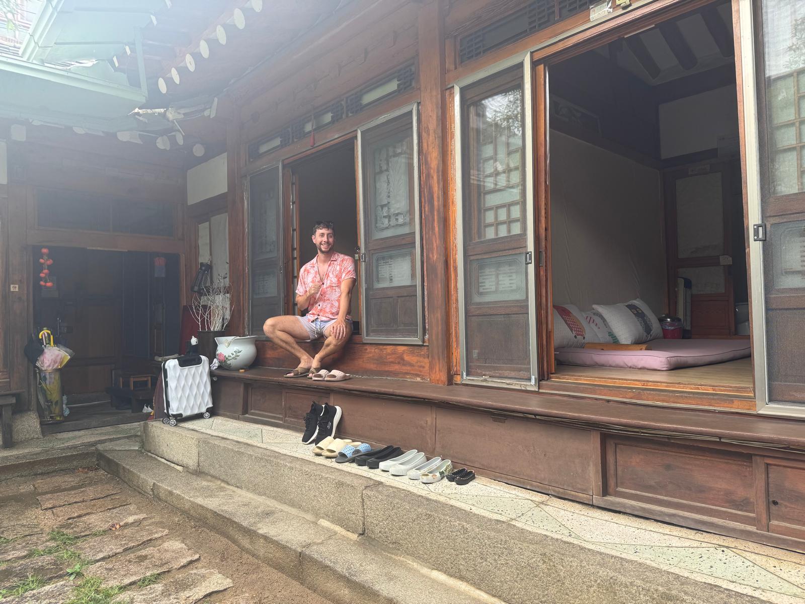 Peaceful garden at Gongsimga