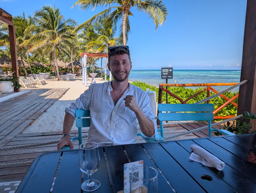 ocean riviera paradise - all inclusive restaurant a la carta at the beach