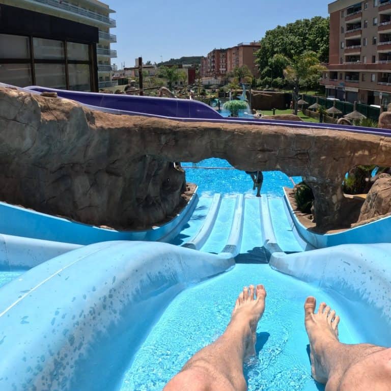Tobogán del Evenia Olympic de Lloret de Mar