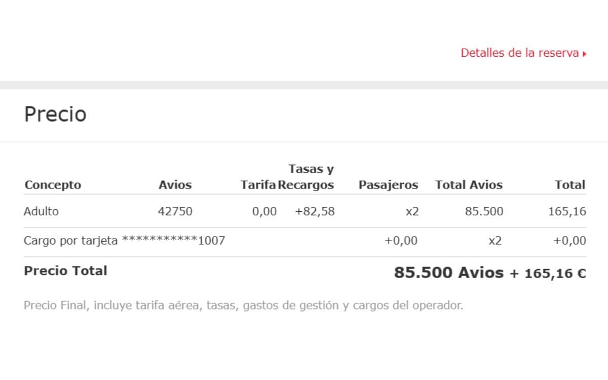 Reserva Tokio con puntos