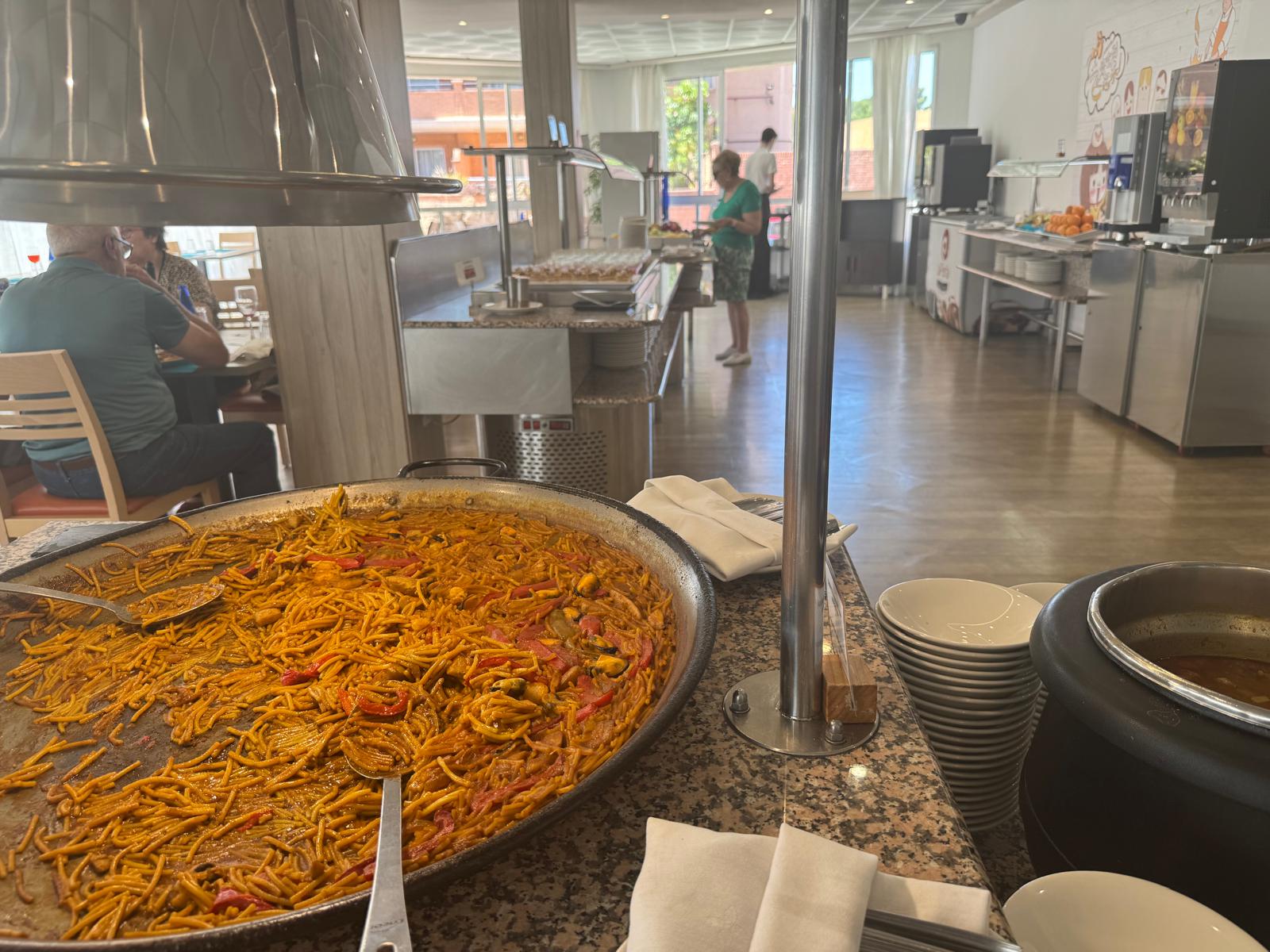 Platos buffet Alone