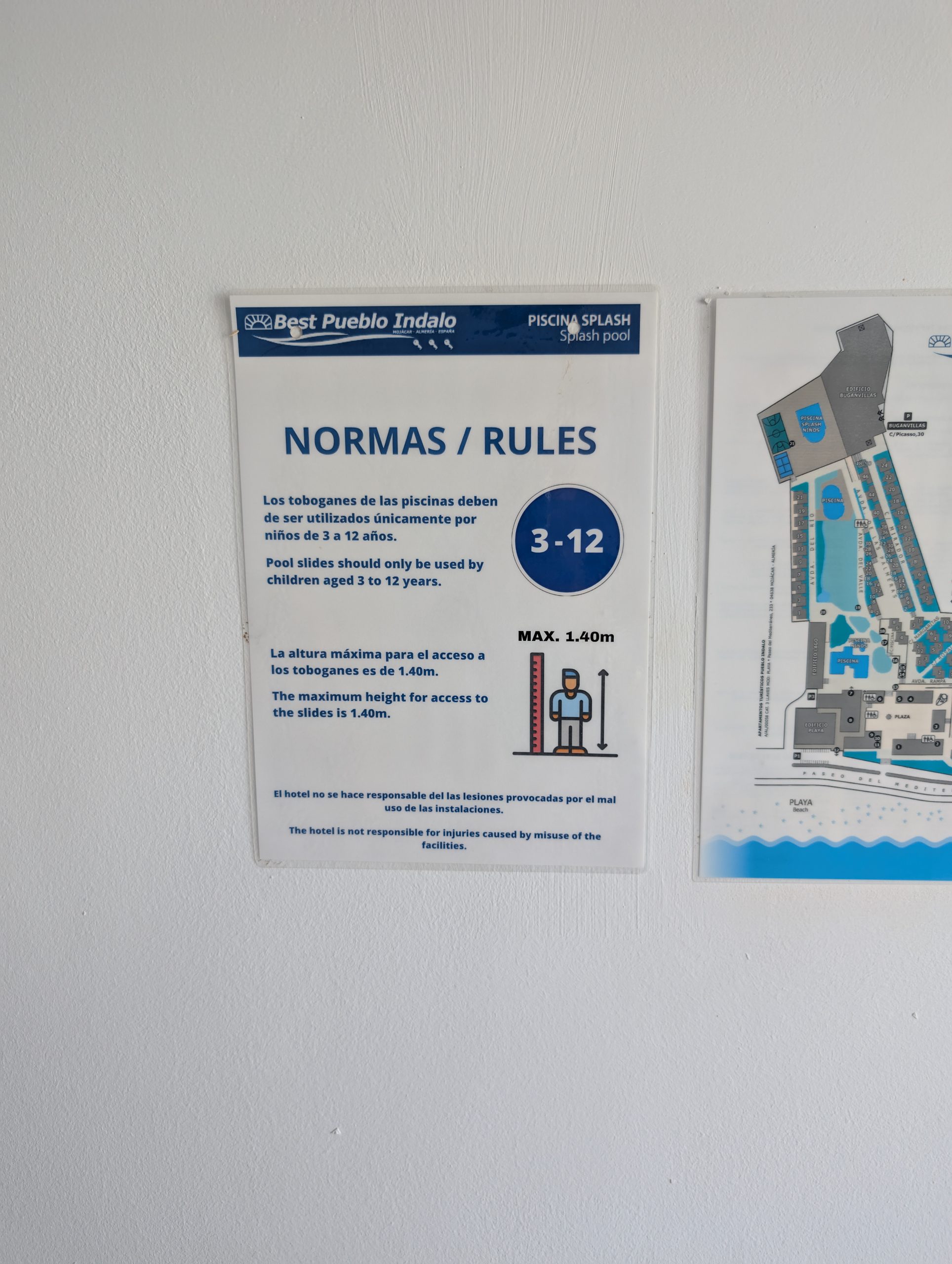 Reglas toboganes Pueblo Indalo