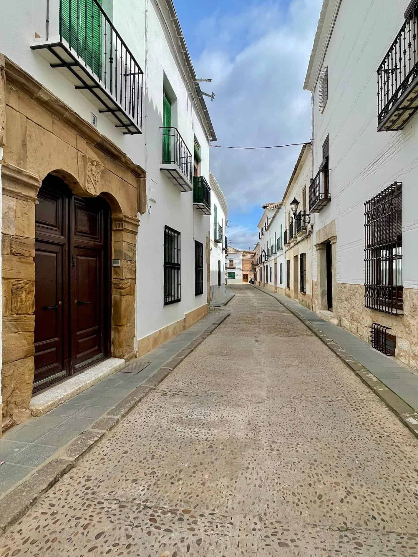 Calles empedradas del casco antiguo de Almagro