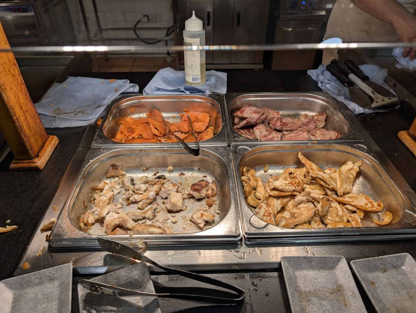 Sol Pelicanos Ocas buffet detail