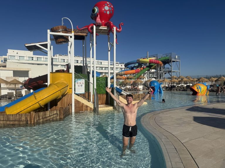 Parque acuático para niños pequeños del Best Oasis Tropical, en Mojácar