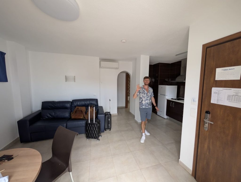 El salón del apartamento del Best Pueblo Indalo