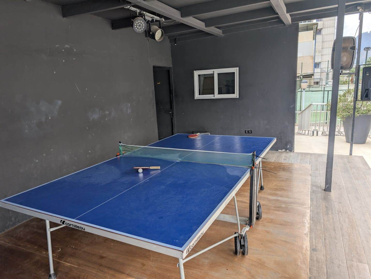Mesa de ping pong del BCL Levante Club