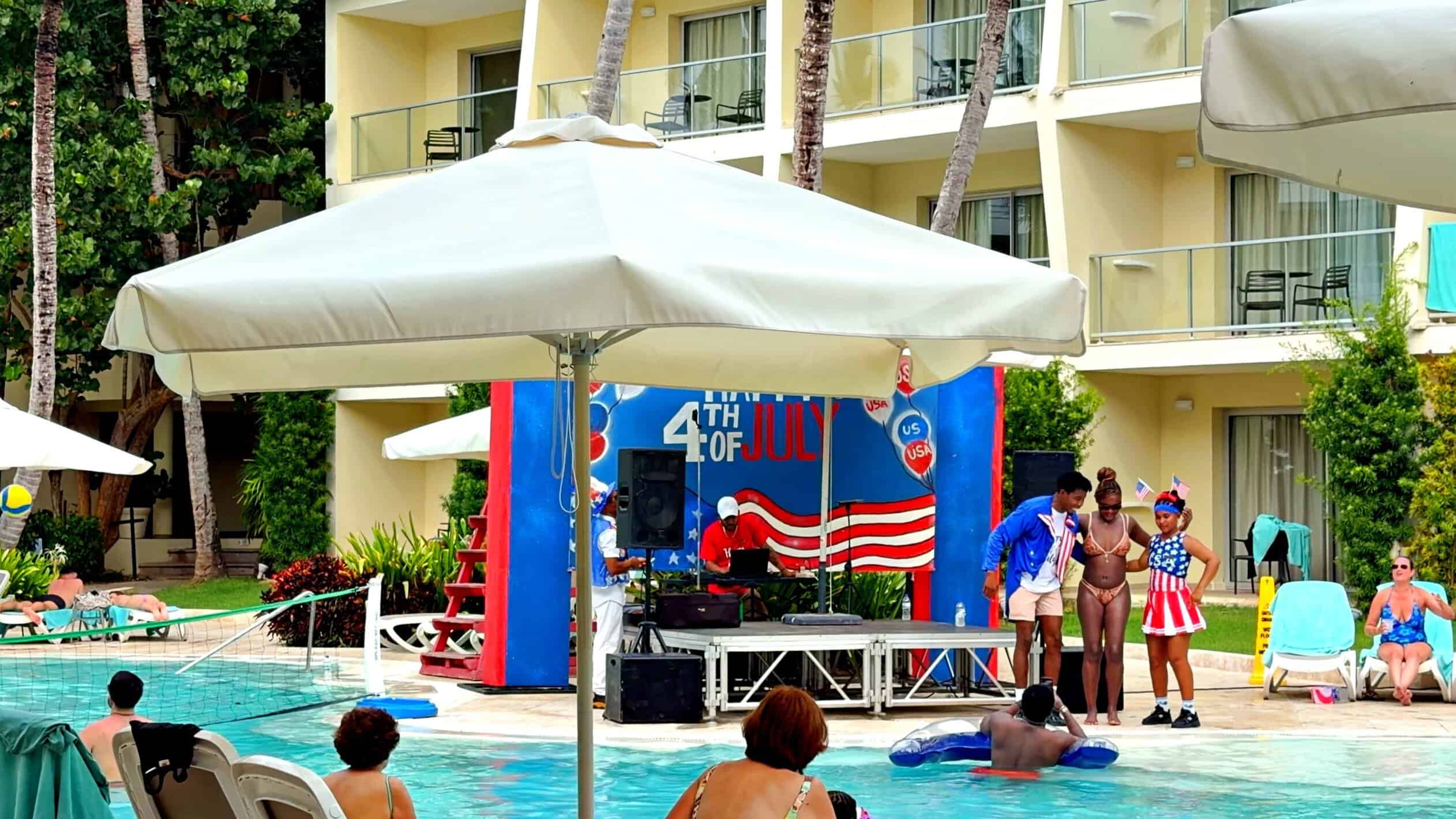 Animación en el Impressive Premium Punta Cana