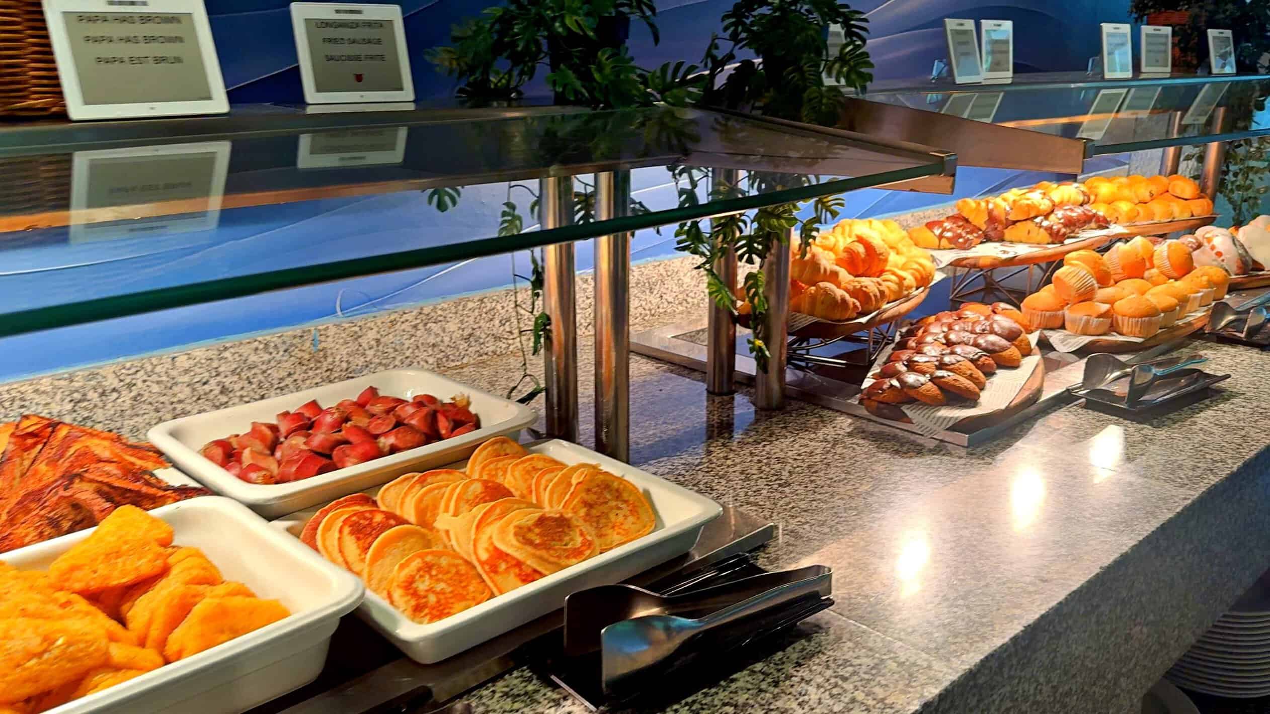 Buffet del hotel