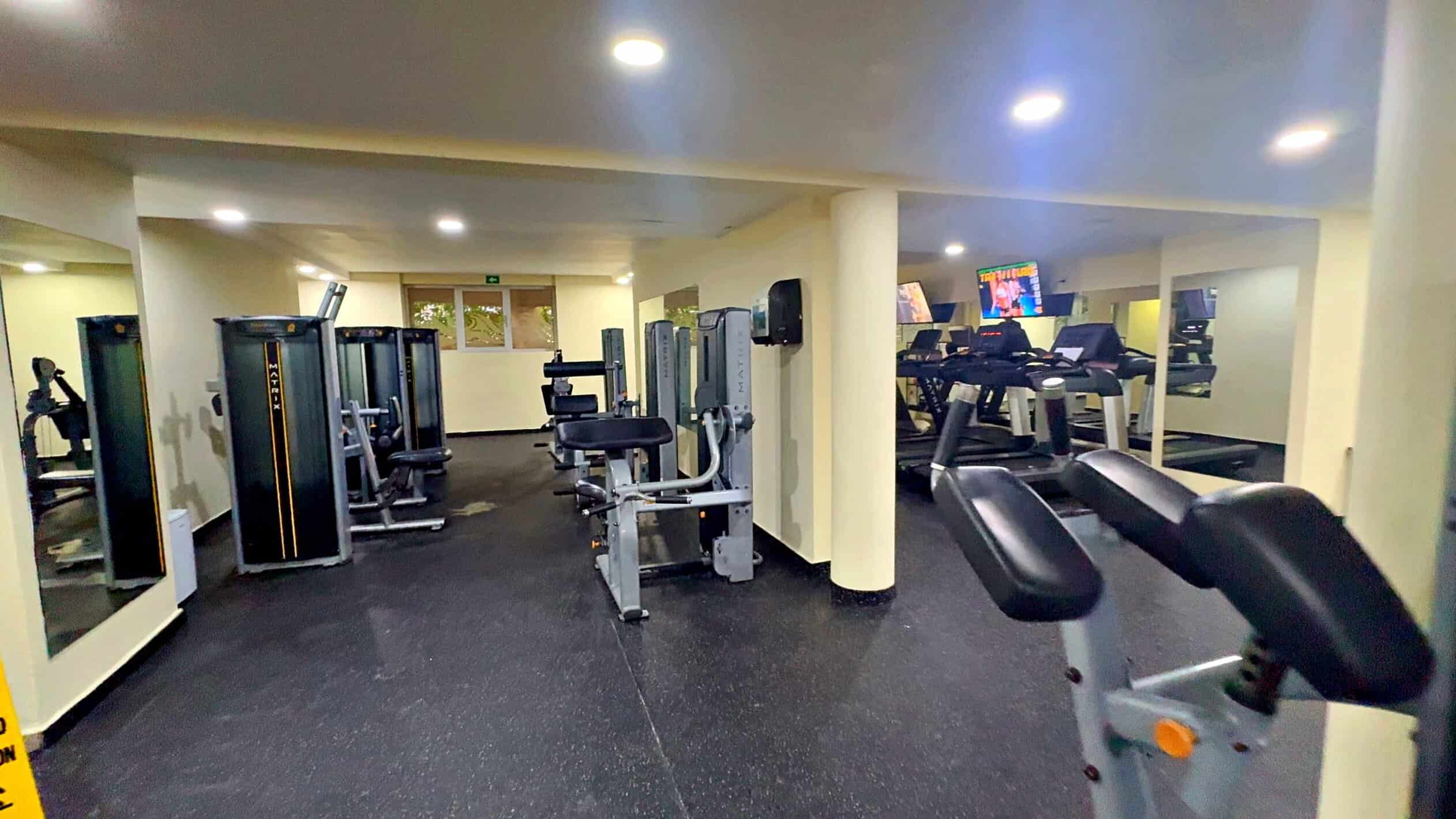 Gimnasio del Impressive Premium Punta Cana