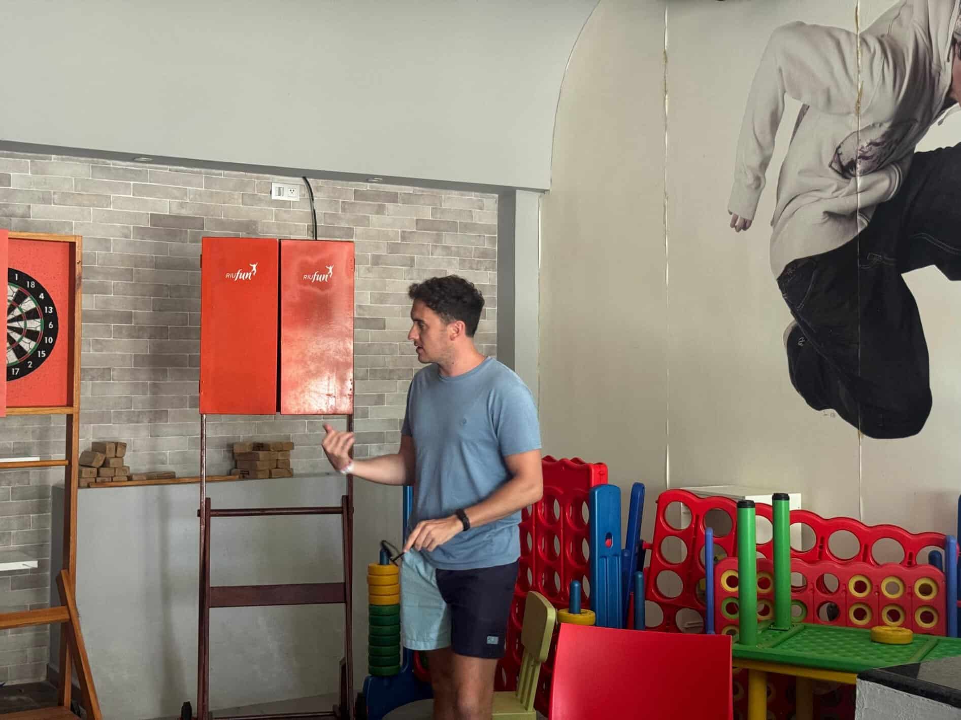 Zona de juegos para niños del RIU Bambú