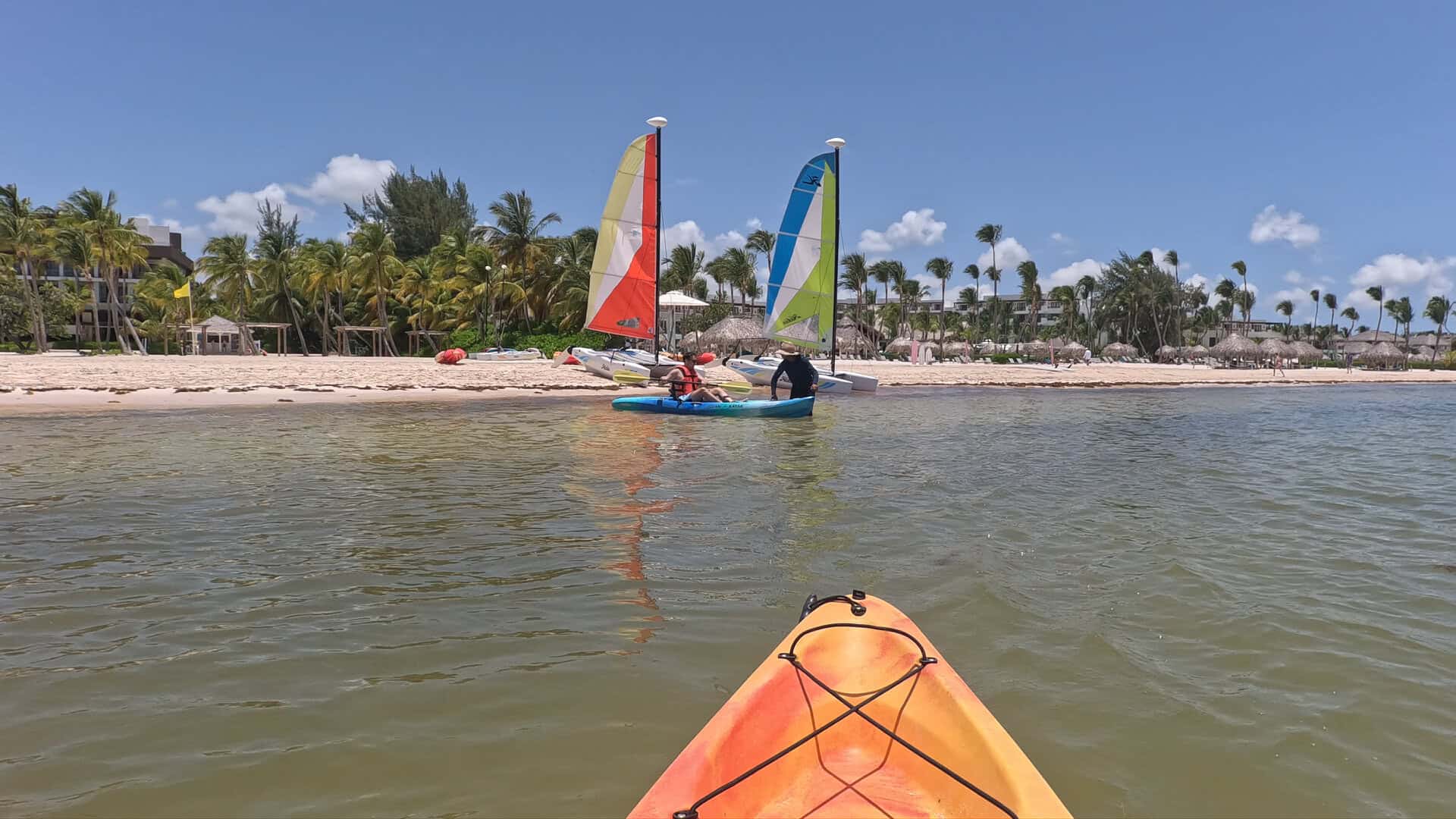 Kayak en el Hyatt Ziva Cap Cana