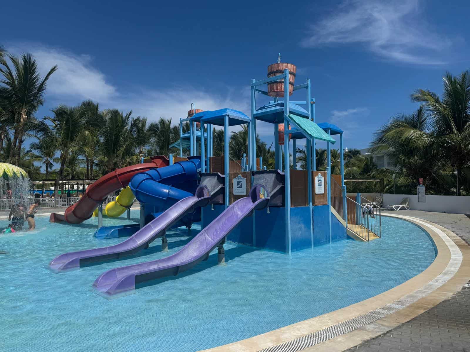 Parque acuático RIU junto al RIU Palace Bávaro