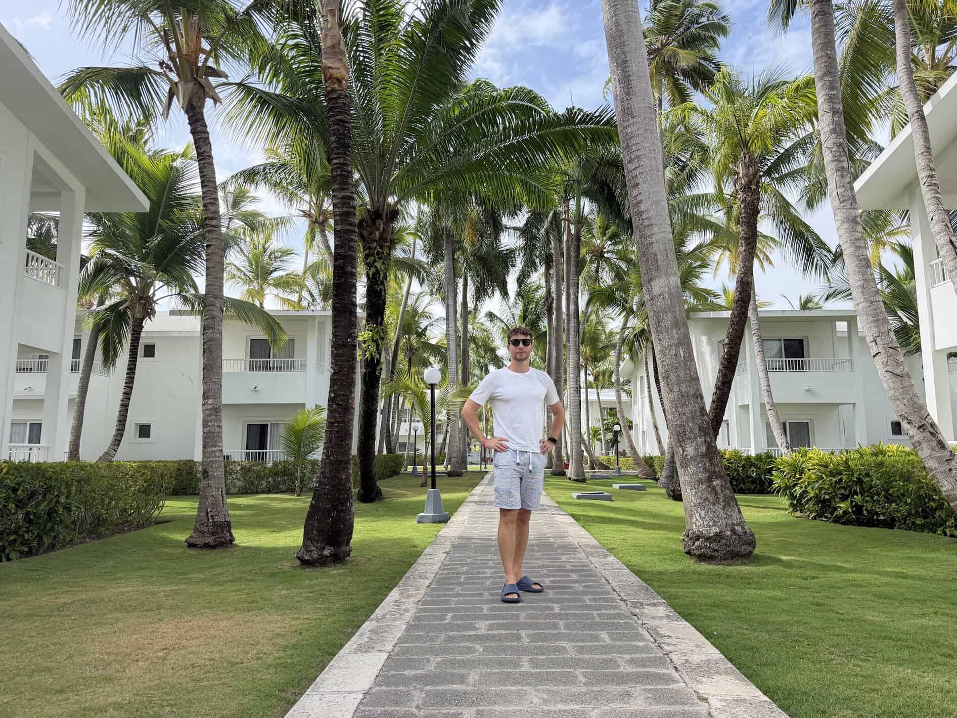Zona de habitaciones del RIU Bambu