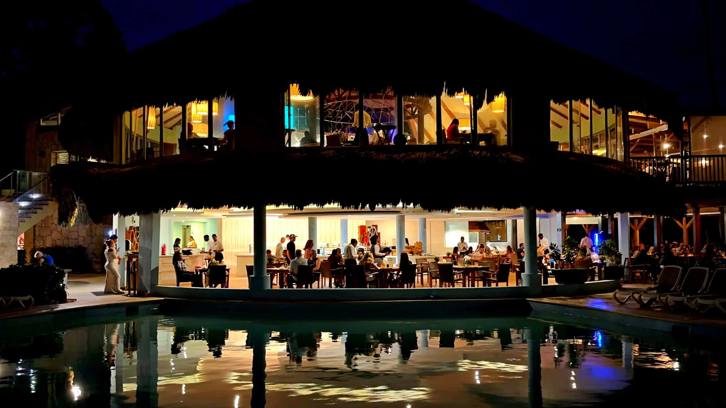 Restaurante a la carta del resort